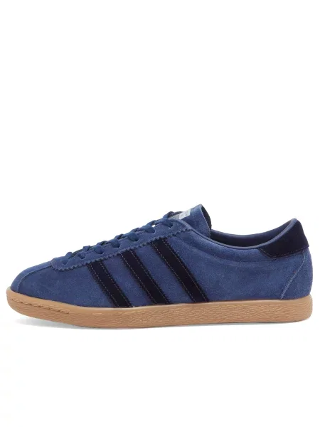 Sneakersy Adidas Originals zamszowe niebieskie