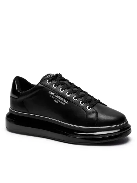 KARL LAGERFELD Sneakers Kapri Kushion negru