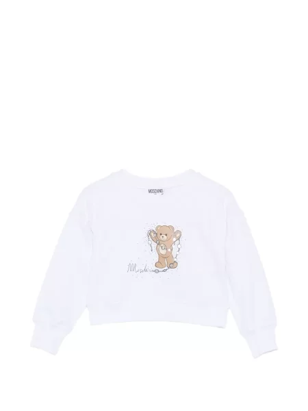 Bluza dziecięca Moschino biała