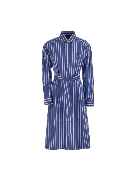 Sukienka koszulowa Polo Ralph Lauren niebieska