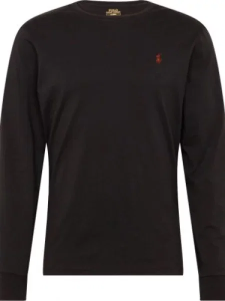 Polo Ralph Lauren Tricou JERSEY-LSL-TSH / roșu negru