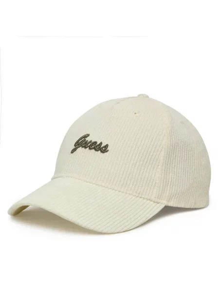 Guess Καπέλο Jockey Εκρού
