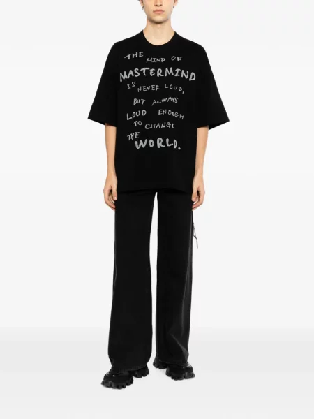 Tricou Mastermind World cu imagine negru