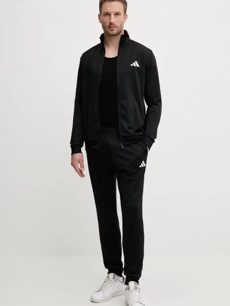 Pantaloni scurți Adidas alergare cu decolteu rotund plasă negru