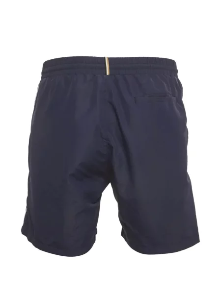 Slip de baie Boss cu imagine albastru