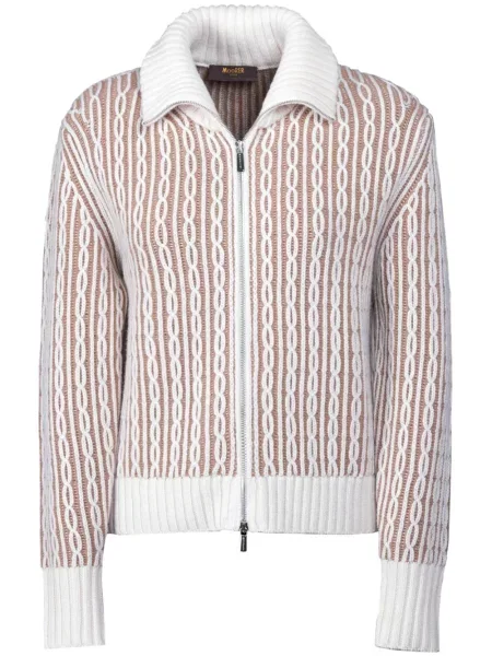 Cardigan Moorer alb