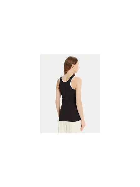 Max Mara Leisure Felső Sax Slim Fit sötétkék