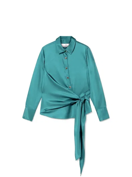 Lola Casademunt Halenka tyrkysová