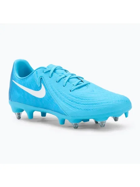 Cizme de fotbal Nike Phantom GX 2 Academy blue fury/white pentru bărbați alb