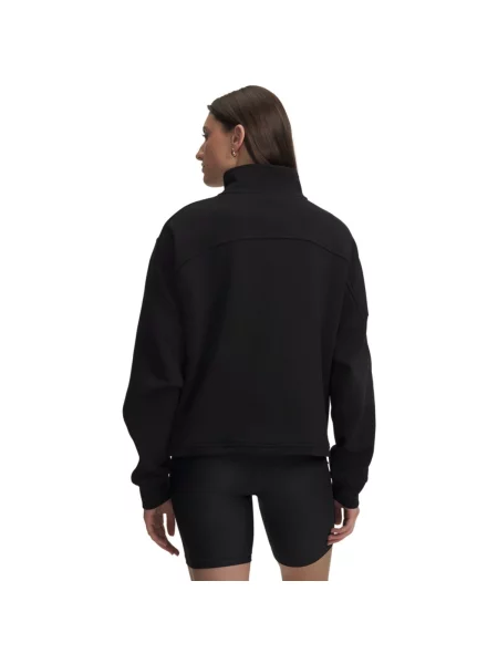 Fleecová fleecová mikina Under Armour čierna