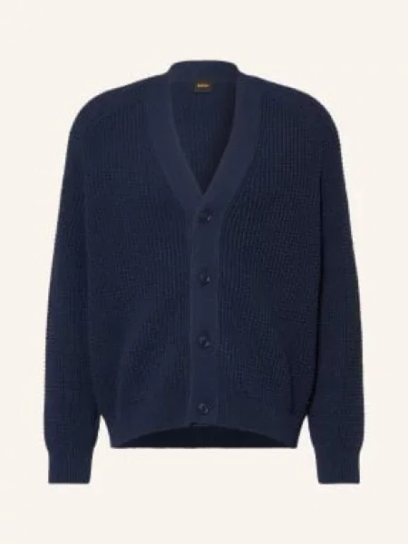 Boss Kardigan Andemo blau granatowy