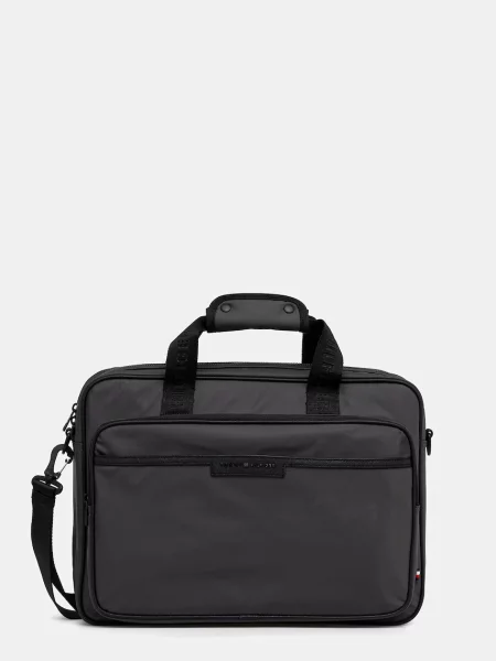 Torba za prenosnik Tommy Hilfiger 42 x 32 x 10 cm siva