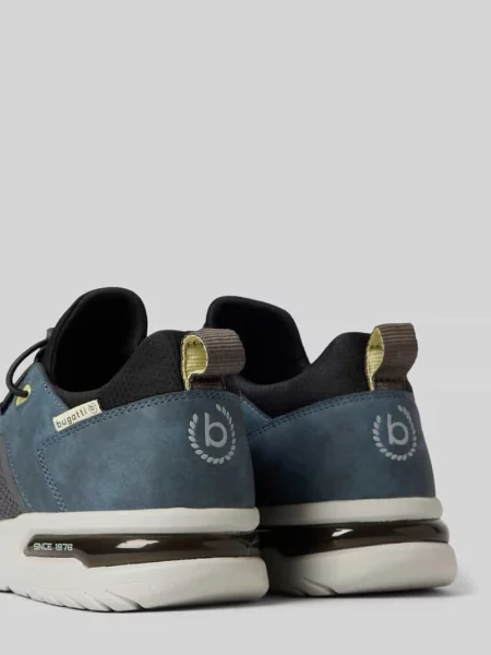 Sneakersy sznurowane model ‘Nubola’ Bugatti szare