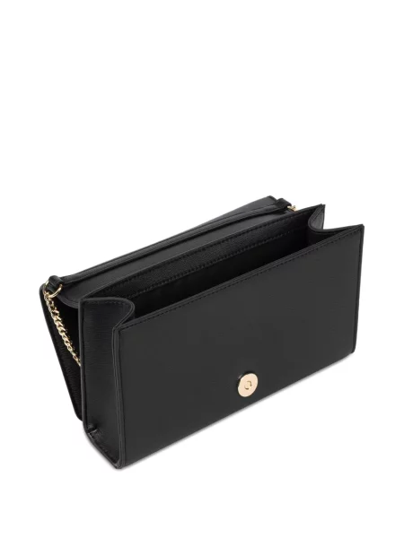 Colier Love Moschino cu motiv cu inimi negru
