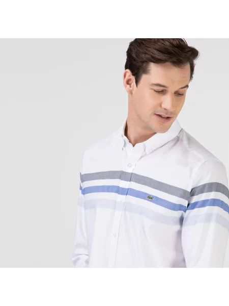 Lacoste сорочка чоловіча біла