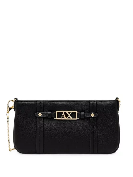 Colier Armani Exchange cu autograf negru