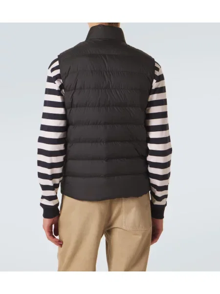 Vestă din puf Moncler negru
