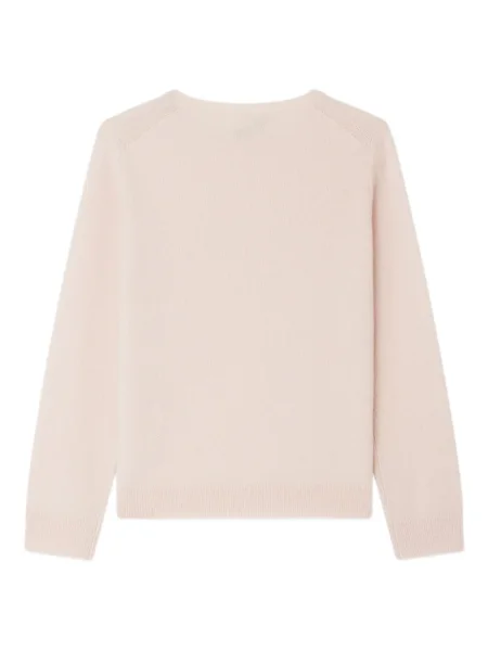 Sweter dziecięcy Bonpoint różowy