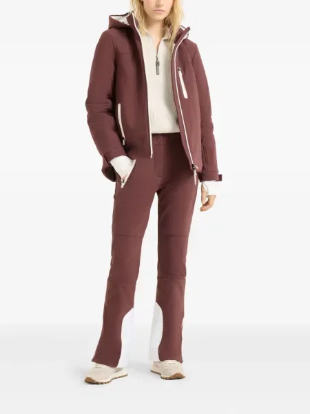 Cu centură pantaloni Brunello Cucinelli maro