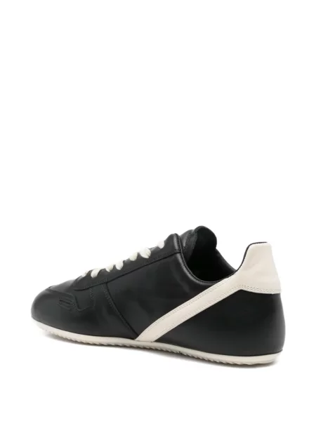 Sneakerși Rick Owens din piele negru