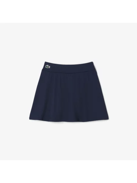 Lacoste Spódnica Sportowa Ultra Dry Z Szortami niebieska