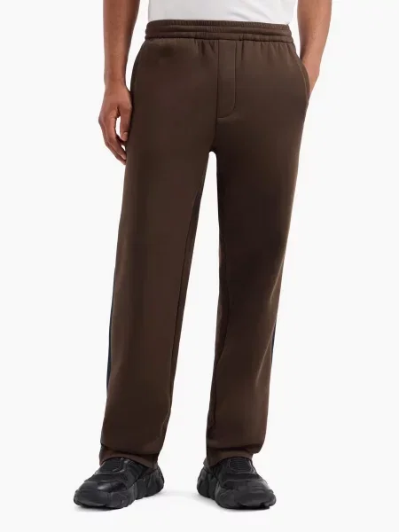 Штани спортивні Armani Exchange коричневий