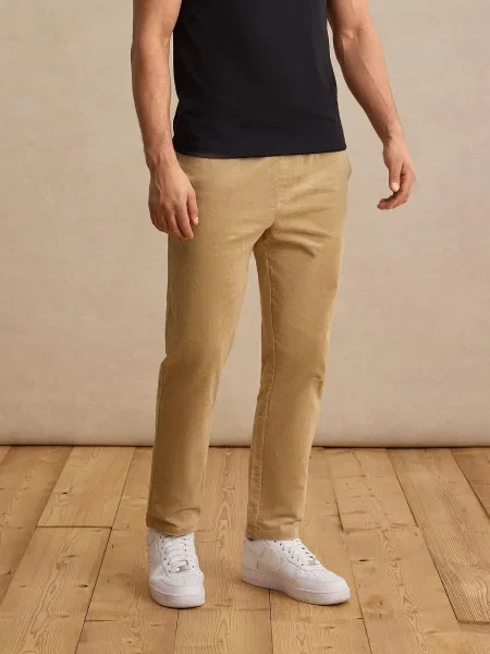 DAN FOX APPAREL Pantaloni Felix cămilă maro