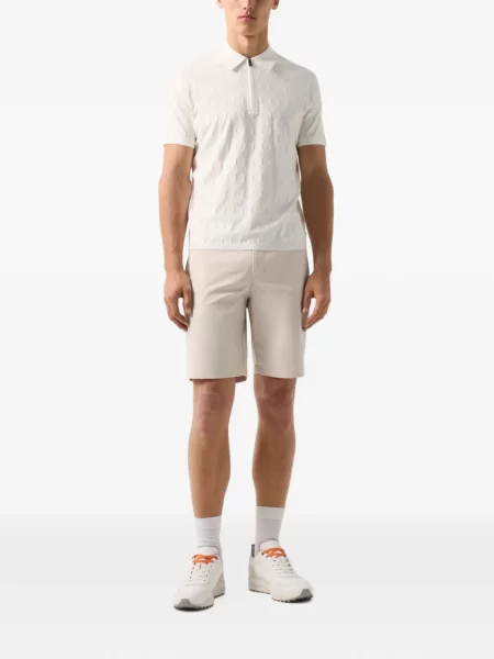 Πλεκτό polo Bogner λευκό