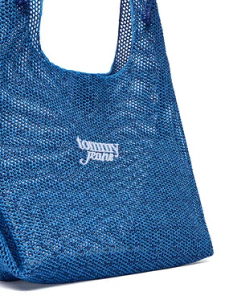 Tommy Jeans Táska Tjw Summer Crochet Hobo kék