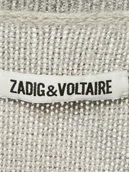 Камуфлажен пуловер Zadig&voltaire сиво