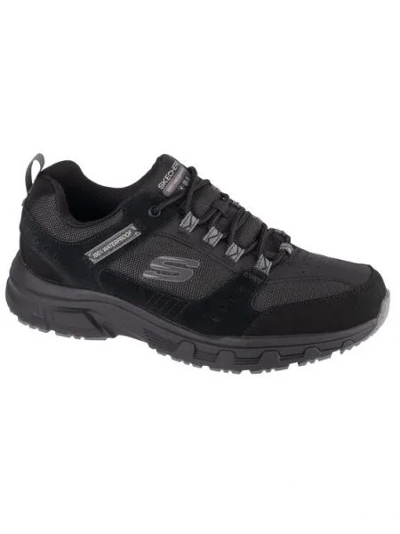 Ниски обувки Skechers черно