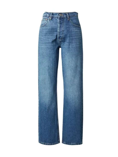 TOPSHOP Jeans Kort denim albastru