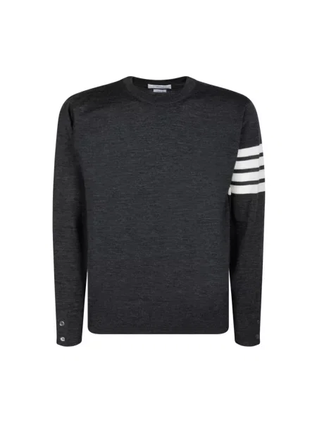 Sweter Thom Browne wełniany szary