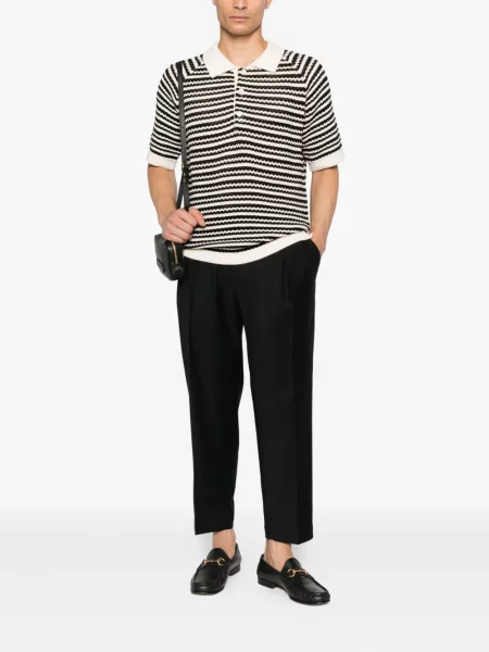 Pantaloni Briglia 1949 plisate negru