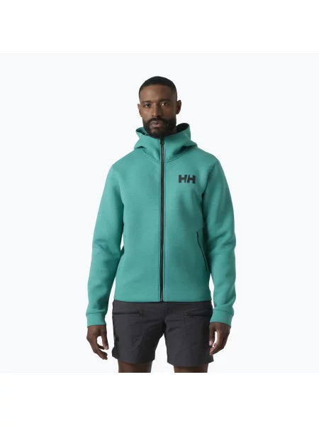 Hanorac de navigație pentru bărbați Helly Hansen HP Ocean dark mint melange