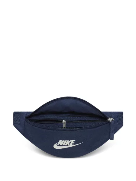 Șapcă Nike tricotate cu imagine cu decolteu rotund albastru