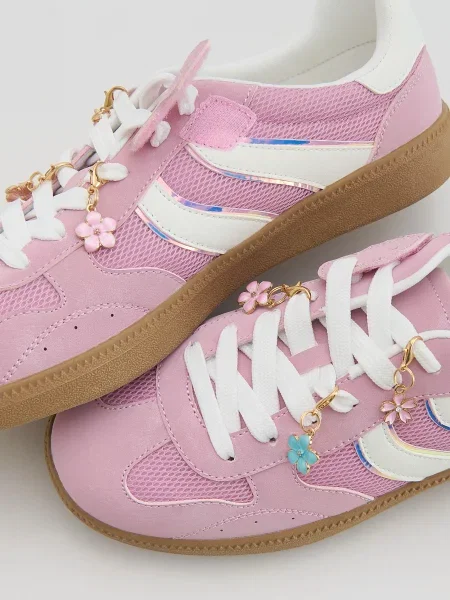 Кеды Reserved розовые