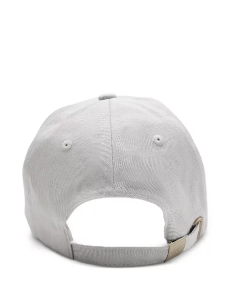 Șapcă Marc Jacobs cu broderie gri