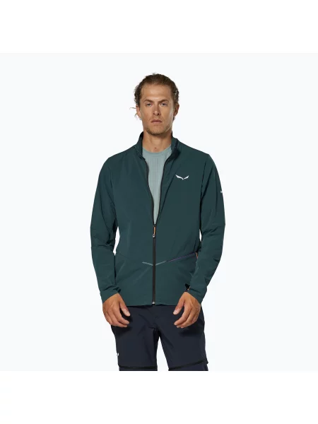 Geacă softshell pentru bărbați Salewa Pedroc DST Light pond blue albastru