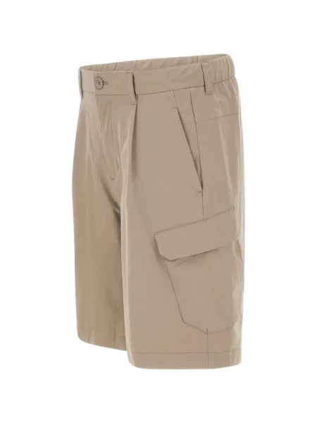 Pantaloni scurți cargo Herno plisate