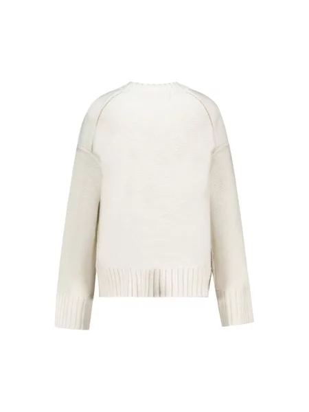 Sweter Samsoe Samsoe wełniany beżowy