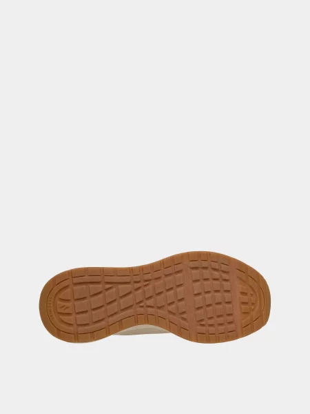 Кожаные повседневные кроссовки Skechers бежевые