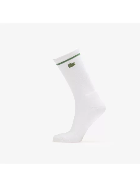 Lacoste Дълги чорапи бял
