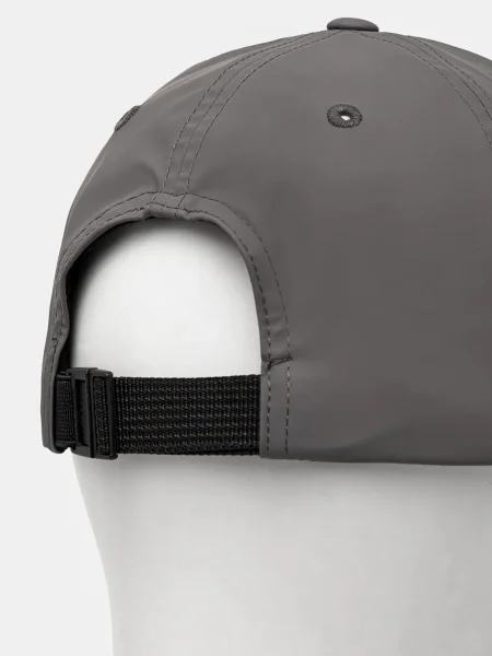 Однотонная кепка Rains серая