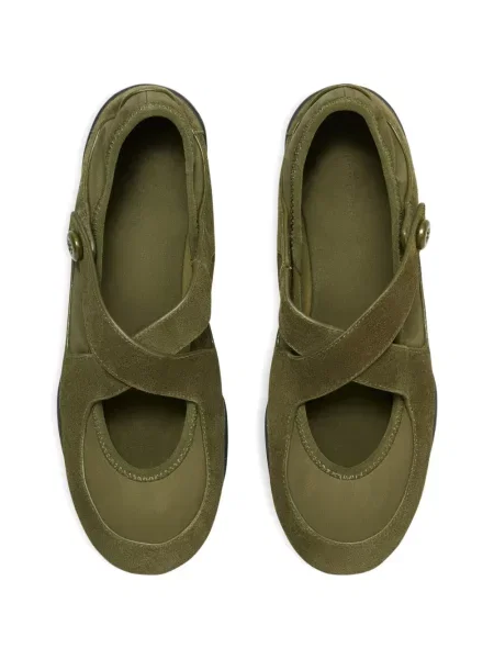 Pantofi cu toc Tory Burch verde