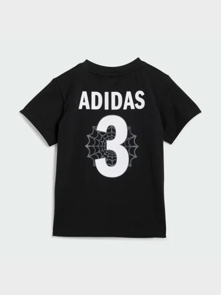 Костюмный спортивный костюм Adidas черный