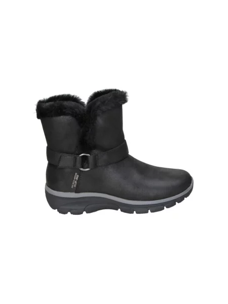 Kotníkové boty Skechers černé