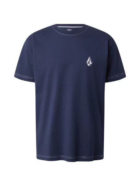 Volcom Tricou Skidder bleumarin / negru alb