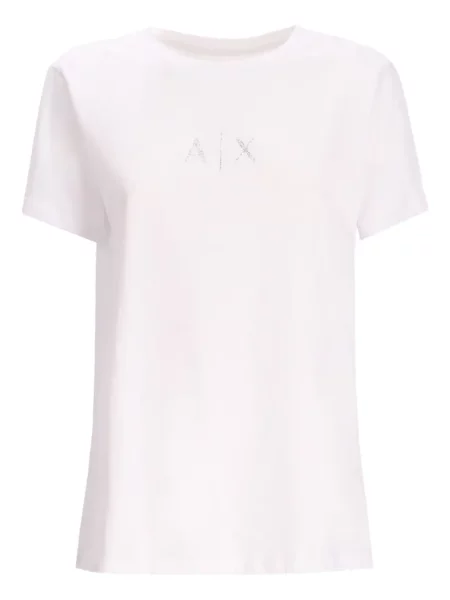 Tricou Armani Exchange alb