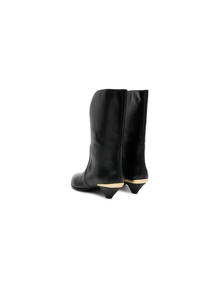 Bokacsizma LOVE MOSCHINO fekete